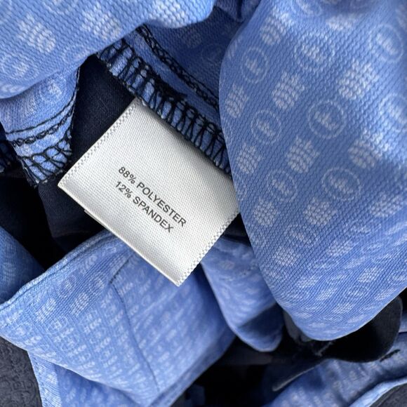 s Peter‎ Millar Shorts Mens 33 Blue Performance Golf Classic Polyester Crown - Picture 7 of 8